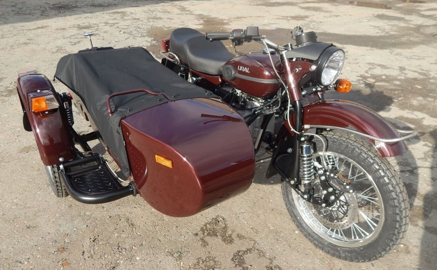 Ural Tourist 2015 color burgundy