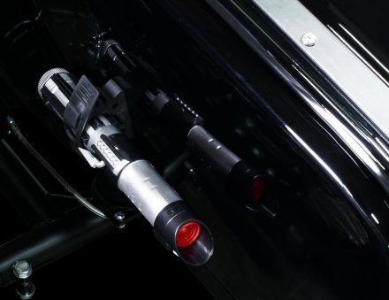 Ural Dark Force, detalle sable laser